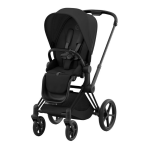 Cybex Platinum Passeggino Priam 4.0 Sepia Black Telaio Matt Black