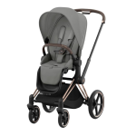 Cybex Platinum Passeggino Priam 4.0 Mirage Grey Telaio RoseGold 