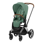 Cybex Platinum Passeggino Priam 4.0 Leaf Green Telaio Chrome Brown