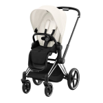 Cybex Platinum Passeggino Priam 4.0 Off White Telaio Chrome Black