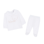 NANAN TUTINA TRES CHIC DUE PEZZI BIANCO 01 MESE