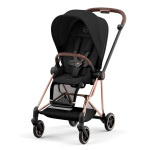 Cybex Platinum Passeggino Mios 3.0 Sepia Black Telaio RoseGold