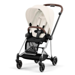 Cybex Platinum Passeggino Mios 3.0 Off White Telaio Chrome Brown