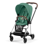 Cybex Platinum Passeggino Mios 3.0 Leaf Green Telaio Chrome Brown