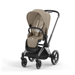 Cybex Platinum Passeggino Priam 4.0 Cozy Beige Telaio Chrome Black