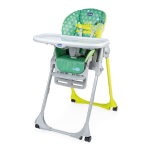 Chicco Seggiolone Pappa Polly Easy Crocodile