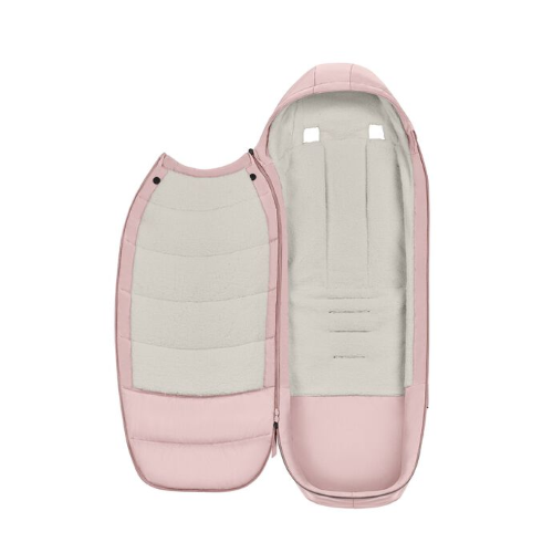 Coprigambe Per Passeggino Cybex Agis - Colore Rosso, Impermeabile, Imbottito, Apribile A Cerniera