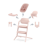 Cybex Seggiolone Pappa Lemo 4 in 1 Pearl Pink