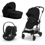 Cybex Trio Melio Magic Black 2024 Con Cloud G 