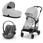 Cybex Trio Melio Fog Grey 2024 Con Cloud G Plus