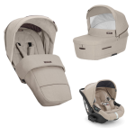 Inglesina Aptica KIT Pashmina beige 2025 con Seggiolino auto Darwin Recline