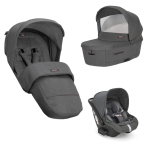 Inglesina Aptica 2025 KIT Velvet Grey con Seggiolino auto Darwin Recline