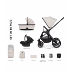 Venicci Trio Tinum Edge Dust con Seggiolino Auto Engo