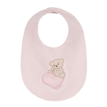 Nanan Bavaglio Orso su cuore Rosa 