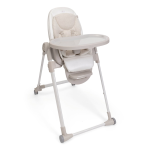 Chicco Seggiolone Pappa Polly Armonia Motherpearl con Barra Giochi Omaggio