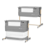 Kinderkraft Culla Neste Grow Legno Grigio