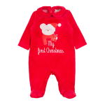 Nanan Tutina Rossa scritta My First Christmas - 01 Mese