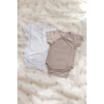 Bamboom Confezione Body maniche corte- 2pc - Cammello 33 - 1 mese