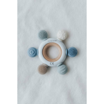 Bamboom Massaggiagengive legno & silicone Timone - Blu 07