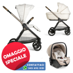 Chicco Trio Bellagio Gran Comfort Amber Glow con Seggiolino Auto First Seat Recline i-size