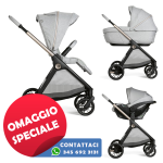 Chicco Trio Bellagio Gran Comfort Lunar Rock con Seggiolino Auto Kory Plus