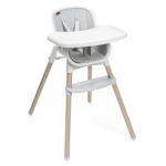 Chicco Seggiolone Pappa Polly Zest Plus Wooden Grey