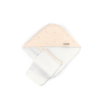 Bamboom Asciugamano con cappuccio + Guanto - OLIVES PINK 414