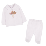 Nanan Tutina due pezzi con orsetti grafica You&Me Rosa 01 mese