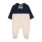 Nanan Tutina BlueBird Bicolore c/papillone a righe Beige 01 mese
