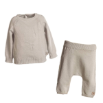 Bamboom Set Maglia turtle Bimbo + Pants Lungo - Sand 10